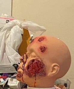 Mehron Makeup Practice Head |Makeup Practice Face| Mannequin Head for Makeup Practice, Special FX, & Face Painting for Students 53 41nLWPDUZDL