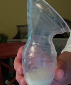 haakaa Manual Breast Pump for Breastfeeding, Silicone, Clear 4oz/100ml 1 Count (Pack of 1) 29 41nk0JQw46L