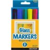 WINDOW MARKERS for Glass and Smooth Surfaces, 5-Color Pack by Hillman (black, blue, green, yellow & red) - Single 5-Pack 21 41nooE4yvkL