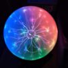 Pelddy Touch Sound Sensitive Glass Plasma Ball Lamp Crystal Three Color Globe Design (6 inches) 6 inch 49 41nwkbfK6ML