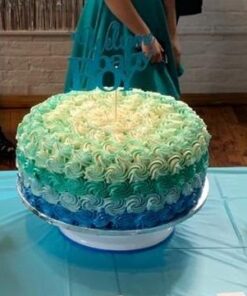 Ateco 608 11" Revolving Plastic Cake Turntable / Stand with Non-Slip Base #608 11" Round, Plastic Base 12 41o7NqAWqL