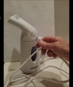 URPOWER Steamer for Clothes Steamer, Portable Handheld Garment Fabric Steamer Fast Heat-up Powerful Clothes Steamer with High Capacity for Home and Travel - Not for Abroad 01-130ml White 47 41oJTu2OjOL