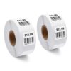 Suminey Compatible Dymo 30332 (1" x 1") Square Multipurpose Labels, Compatible with Dymo Labelwriter 450, 450 Turbo, 4XL, Munbyn & Zebra Desktop Printers 2 Rolls/1500 Lables 15 41oKhz2bU9L
