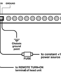 Planet Audio PEQ10 Car Audio Equalizer - 4 Band, Pre-Amp, Half Din, Subwoofer Output with Adjustable Filter, Fixed Bands, Remote Subwoofer Level Control, DPS Processor 4 Band EQ 17 41oOZa9z LL