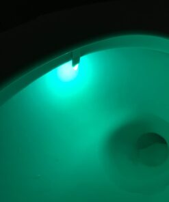 LumiLux Toilet Light with Motion Detection Sensor - 16-Color LED Bathroom Toilet Bowl Light (White) 1 Pack 43 41oS HjwgL