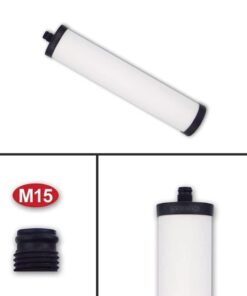 Doulton M15 UltraCarb Ceramic Drinking Water Filter Candle for Franke 02, Franke Triflow, Filterflow, All 1st Gen Steel and 2nd Gen Plastic Housings ¦ FRX01 ¦ 10 inch ¦ M15 Thread ¦ W9223021 (1 Pack) 9 41oUGx0bGL