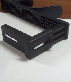 Recycled Cubicle Coat Hook, 2 Hook, Plastic, Charcoal 15 41oX6JnEDTL