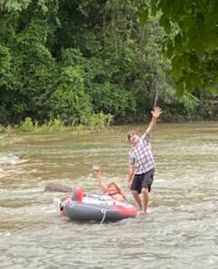 Intex River Run 1 Water Inflatable Tube Raft (6 Pack) 26 41oimhrbu6L