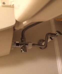 SmarterFresh Easy-Install Cloth Diaper Sprayer for Toilets – Luxury Handheld Bidet Attachment – Multi-Use Toilet Faucet with Simple Pressure Control (Curved Sprayhead) Stainless Steel 61 41ojw7BV7mL