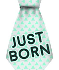 Original Stick'Nsnap (TM) Baby Monthly Onesie Stickers - Milestones for Multiple Events (Tie - Blue/Turquoise/Gray) Tie Tie - Blue/Turquoise/Gray 12 41omyFHMzXL