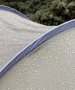 4 Person Easy Pop Up Tent Waterproof Automatic Setup 2 Doors-Instant Family Tents for Camping Hiking & Traveling Green & Grey 110*78*51'' 36 41or1vsjnzL