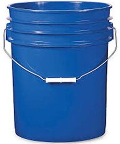 5 Gallon (20L) Plastic Buckets, 3-Pack - Blue 7 41otjv0e39L