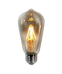 Alternative view of Newhouse Lighting 3.5W Vintage LED Filament Light Bulb, ST64 Edison Style, 2200K Warm White Color, E26 Medium Standard Base St64 Vintage Led Bulb