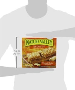 Nature Valley Granola Bars, Crunchy, Peanut Butter, 6 Pouches - 1.49 oz, 2-Bars Per Pouch (Pack of 6) 36 Count (Pack of 1) 16 41p nXP0zSL