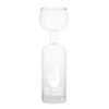 BigMouth Inc. Wine Bottle Glass - “I Only Have Time for 1 Glass of Wine”, Large Wine Glass, Holds an entire 750mL Bottle of Wine One Glass 5 41p2vvm5m2L