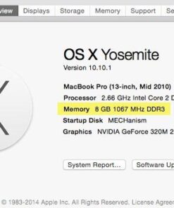 Crucial Technology 8GB Kit (4GBx2), 204-pin SODIMM, DDR3 PC3-8500, 8GB KIT (4GBx2) DRAM 22 41pIikgXvIL