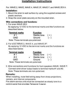 Honeywell WAVE-2 Two Tone Siren 24 41pOYSqG8IL