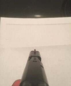 HIVIZ unisex adult Handgun HiViz SW2014 Interchangeable Style Front Sight for Smith Wesson M P Full Size, Green, Red, and White, One Size US 42 41pQ9n0evL