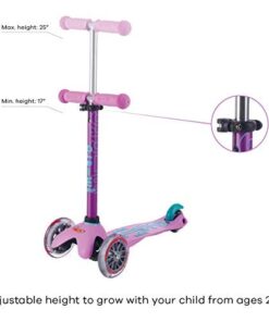 Micro Kickboard - Mini Deluxe 3-Wheeled, Lean-to-Steer, Swiss-Designed Micro Scooter for Kids, Ages 2-5 Lavender 15 41pQYNxDDVL