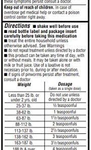 REESE'S PINWORM Medicine Liquid for Entire Family, Full Prescription Strength, 2 Oz 2 Fl Oz (Pack of 1) 19 41pfNbzrz0L