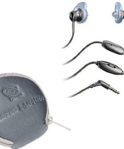 Altec Lansing PLTUHS301B UHS301 2.5mm Stereo Headset with 3.5mm Adapter & Pouch