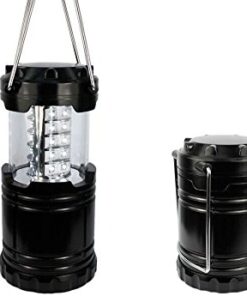 Alternative view of (pack of 2) Outdoor LED Camping Lantern Flashlights Set , Kenor Portable LED Camping Light Emergency Light 30 LEDs, Battery Powered, Home Garden Camping Lanterns for Hiking, RV,Emergencies, Hurricanes