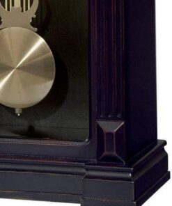 Howard Miller Mia Wall Clock 625-603 – Worn Black Home Decor with Quartz Single-Chime Movement 9 41q9DbnlFfL