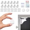 Eco Baby Magnetic Cabinet Locks for Babies - Magnetic Baby Proofing Cabinet Locks, Child Locks for Cabinets Drawers Doors for Back to School - Easy Installation No Tools Required (12 Pack and 2 Keys) 18 41qNrUFdPYL