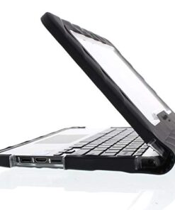 GumDrop DropTech Case Designed for Dell Latitude 3380 13 Inch Laptop for K-12 Student, Teachers, Kids - Black, Rugged, Shock Absorbing, Extreme Drop Protection 11 41qQspEpazL