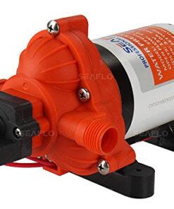 SEAFLO 110V 3.3 GPM 45 PSI Water Diaphragm Pressure Pump - 4 Year Warranty!!! With Plug for Wall Outlet 11 41qbRCptw0L
