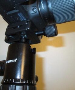 Neewer Carbon Fiber 66 inches/168 centimeters Camera Tripod Monopod with 360 Degree Ball Head,1/4 inch Quick Shoe Plate,Bag for DSLR Camera,Video Camcorder,Load up to 26.5 pounds/12 kilograms 149 41r7SqLmgtL