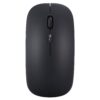 PUSOKEI Wireless Mouse Bluetooth 5.1 + 2.4G Colorful Luminous Mouse Rechargeable Silent Mouse with Large Capacity Battery for Windows 98/for Me/2000/For XPFor Vista
