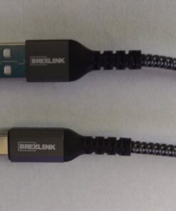 BrexLink USB C Cable, Type C Charger USB 3A Charging Cable Fast Charge for Samsung Galaxy S22 Plus Ultra S21 S22 Plus, Moto G7 G8, Other USB Type c Charger (6.6ft+6.6ft, Grey)… 6.6ft+6.6ft 45 41rBKgvrxmL