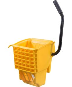 Genuine Joe GJO60466 Splash Guard Mop Bucket/Wringer, 6.50 Gallon Capacity, Yellow 16 41rCrX101mL