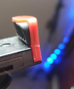 Tripod for iPhone, Fotopro Flexible Camera Tripod with Remote for iPhone 12 XS,Samsung, Waterproof and Anti-Crack Phone Tripod Stand for GoPro, Portable Travel Tripod for Live Streaming Vlogging Video Black and red 62 41rHovabTL