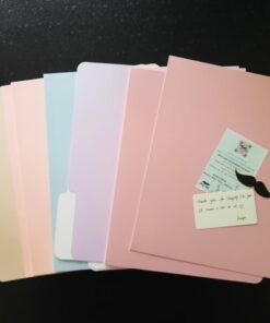 Mr. Pen- File Folders, 18 Pack, Morandi Colors, 1/3-Cut Tab, File Folders Letter Size, Colored File Folders, Office File Folder, Colored Folders, Office Supplies File Folders, File Folders with Tabs 18 per Pack 24 41rKONAzjEL