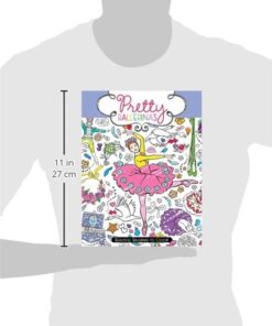 Pretty Ballerinas: Beautiful Ballerinas to Color! Paperback, Coloring Book 15 41rSUNGinL