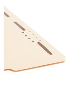 Smead Heavy-Duty Fastener File Folder, 2 Fasteners, 1/3-Cut Tab, Letter Size, Manila, 50 per Box (14600) 13 41rdZ49U2BL