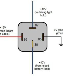 ESUPPORT Car Auto Heavy Duty Split Charge DC 12V 100A 100 AMP SPST Relay 4 Pin 4P RL180 17 41riBTduHgL
