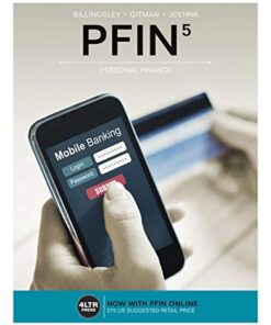 PFIN (with PFIN Online, 1 term (6 months) Printed Access Card) (New, Engaging Titles from 4LTR Press) Paperback, Student Edition
