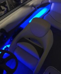 MICTUNING LED Light Bar Wiring Harness Fuse 40A Relay On-off Rocker Switch Blue(2 Lead) 58 41rv1siolL