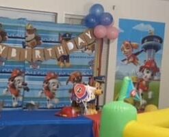 American Greetings Nickelodeon, Paw Patrol Scene Setter Wall Decorations for unisex-children, 5-Count 19 41sGK48kuOL