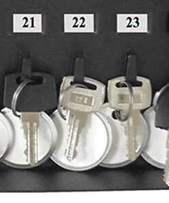 HONEYWELL - 6105 Steel 24 Key Security Box, 0.07-Cubic Feet, Black 12 41sOpVHqfZL