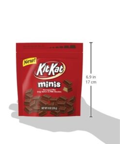 KIT KAT Chocolate Candy Minis, 8 Ounce Bag 16 41sQto04SCL
