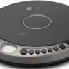 GPX PC807B Personal Portable MP3/CD Player with Anti-Skip Protection with Stereo Earbuds, Black/Gray 2 41sR3zcc86L