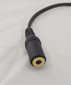 Alternative view of yueton 2 Pack Gold 3.5mm 6" Stereo Female Mini Jack to 2 Male RCA Plug Adapter Audio Y Cable