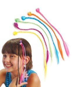 U.S. Toy Nylon Hair Braid Extensions Attachments - 12 Pieces 12 41sb2pPVIhL