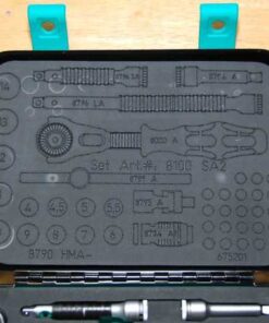 Wera 8100 SA 2 Zyklop 1/4" Metric Ratchet Set, 42-Pieces 110 41sfkBGpY1L