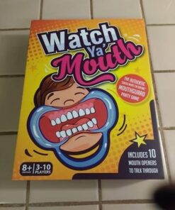 Watch Ya' Mouth - Family Edition | 143 Authentic, Hilarious, Durable Family-Friendly Phrase Cards Party Game - Game Night for Kids, Teens, and Adults Base Game 27 41st0Wq6yyL