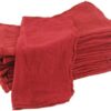 Shop Towels Red-Commercial/Industrial B Grade MHF brand - 1000 piece box - NEW 100% Cotton 19 41t5BUpeNlL